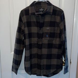 Hollister flannel size XS